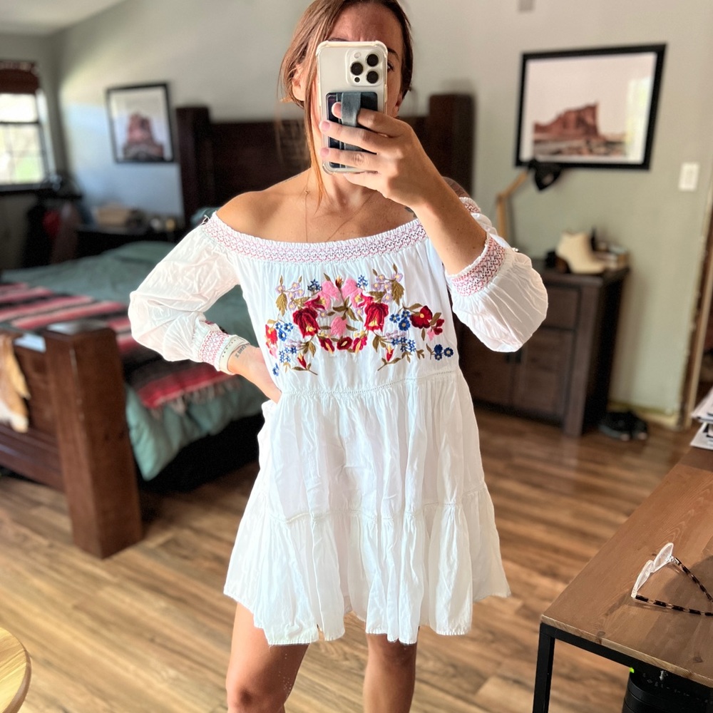 Free People Sunbeams dress